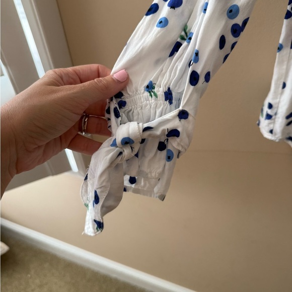 Maeve blouse top blueberry novelty print size 6 - Picture 6 of 7